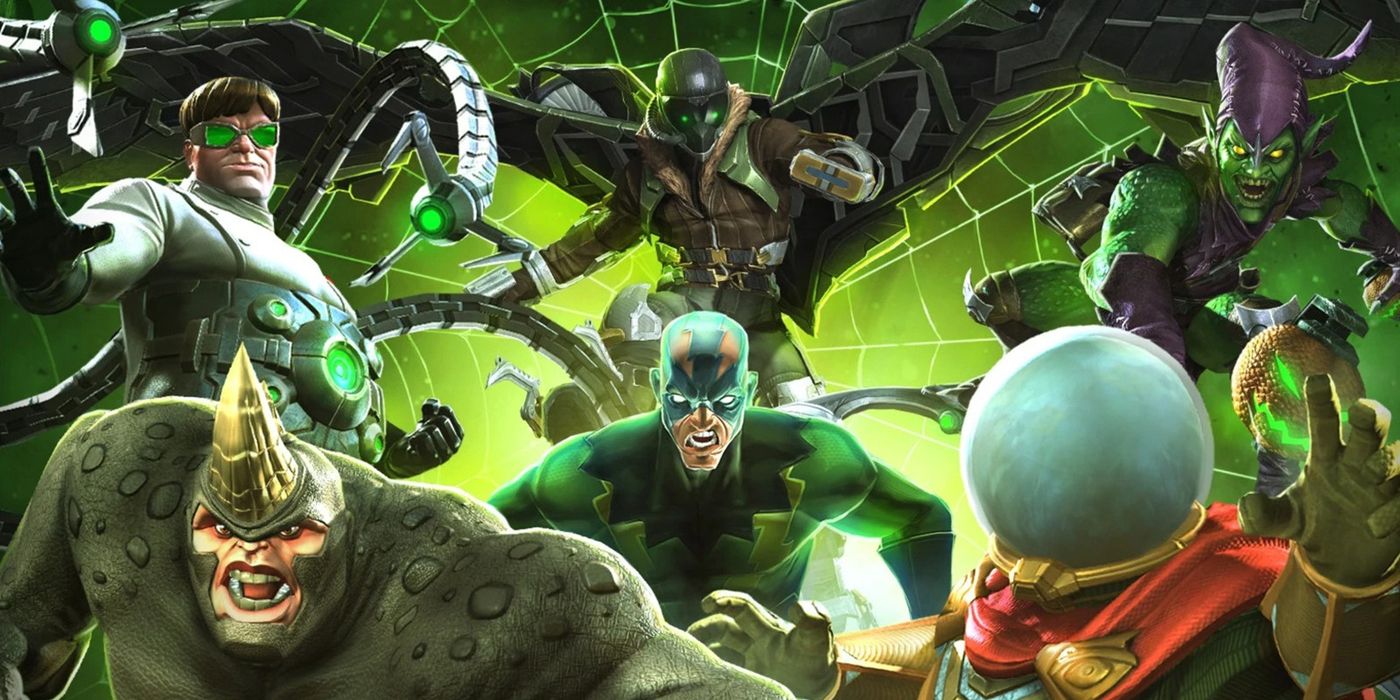 The Sinister Six from the comics