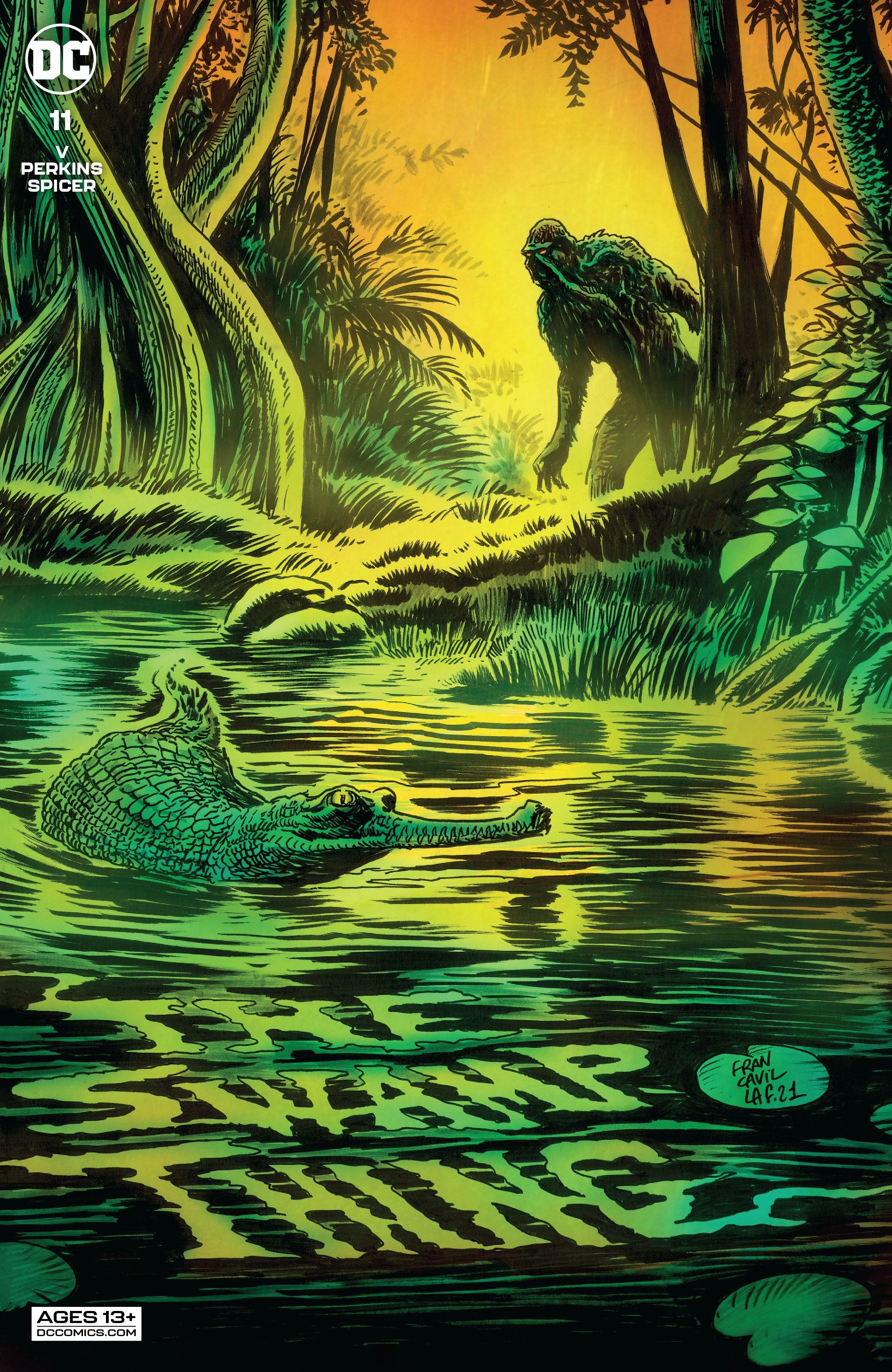 Swamp Thing variant cover