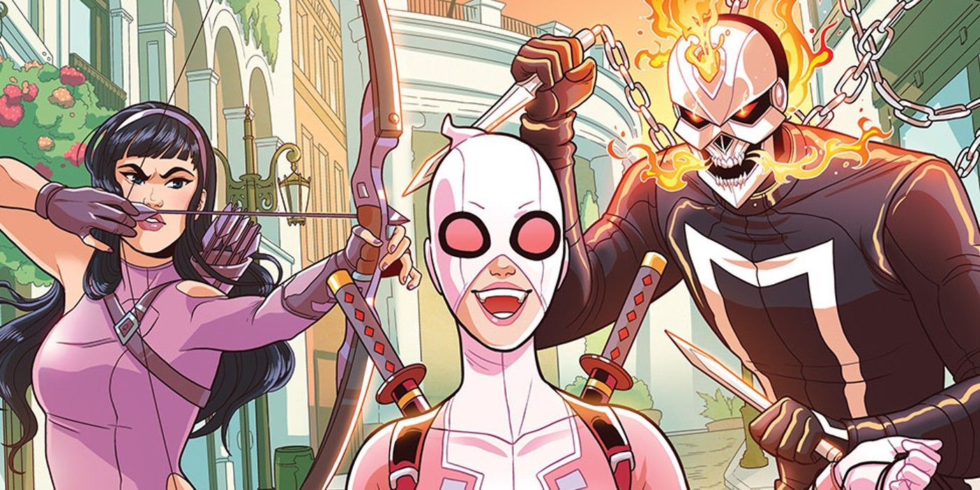 The Unbelievable Gwenpool (2016-2018) with Kate Bishop and Ghost Rider 
