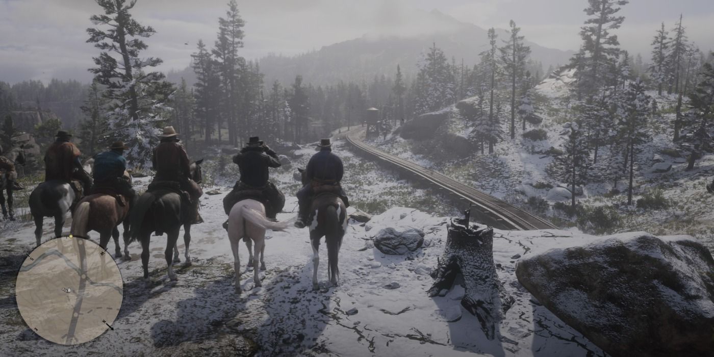The failed Leviticus Cornwall train heist in Red Dead Redemption 2