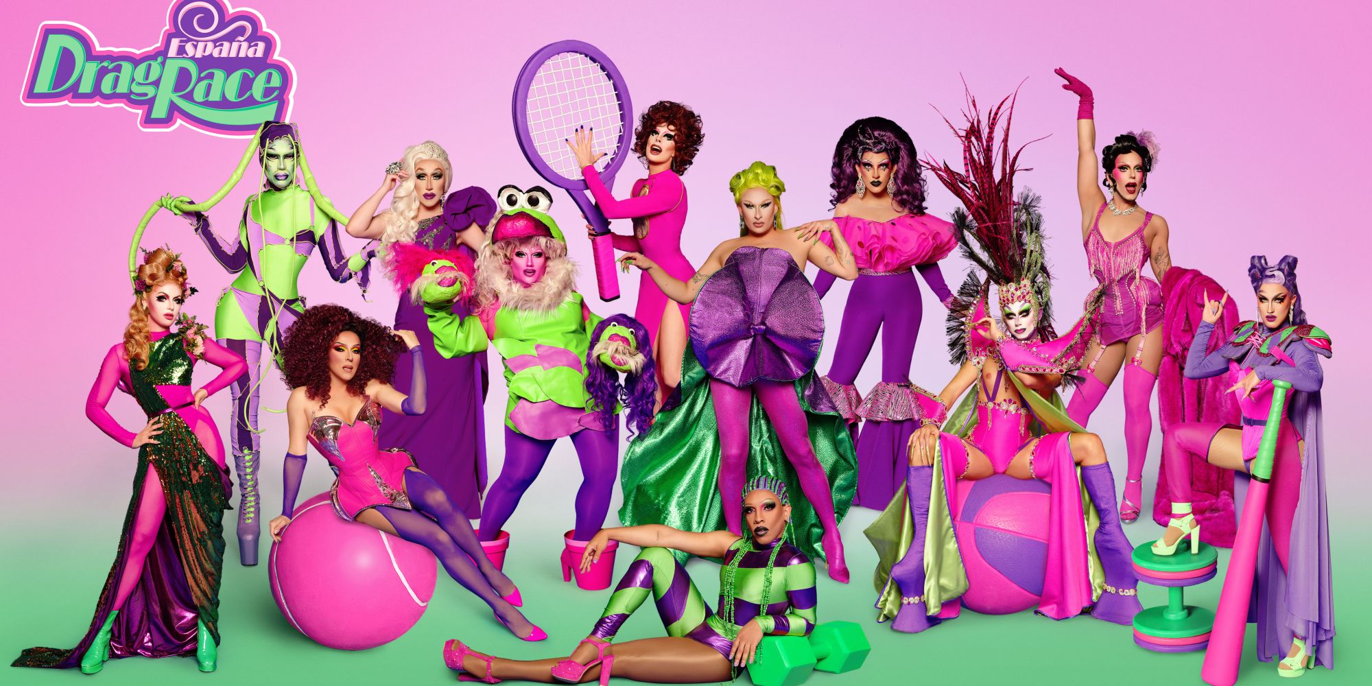 The queens on RuPauls Drag Race Spain season 2
