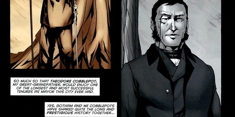 The introduction of Penguin&rsquo;s great grandfather Theodore Cobblepot in DC comics
