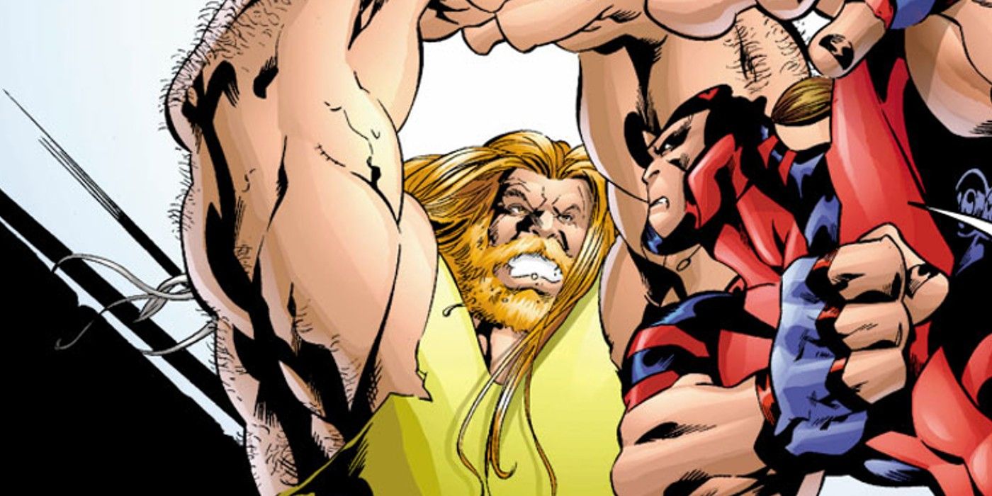 X-Men Thunderbird vs. Juggernaut