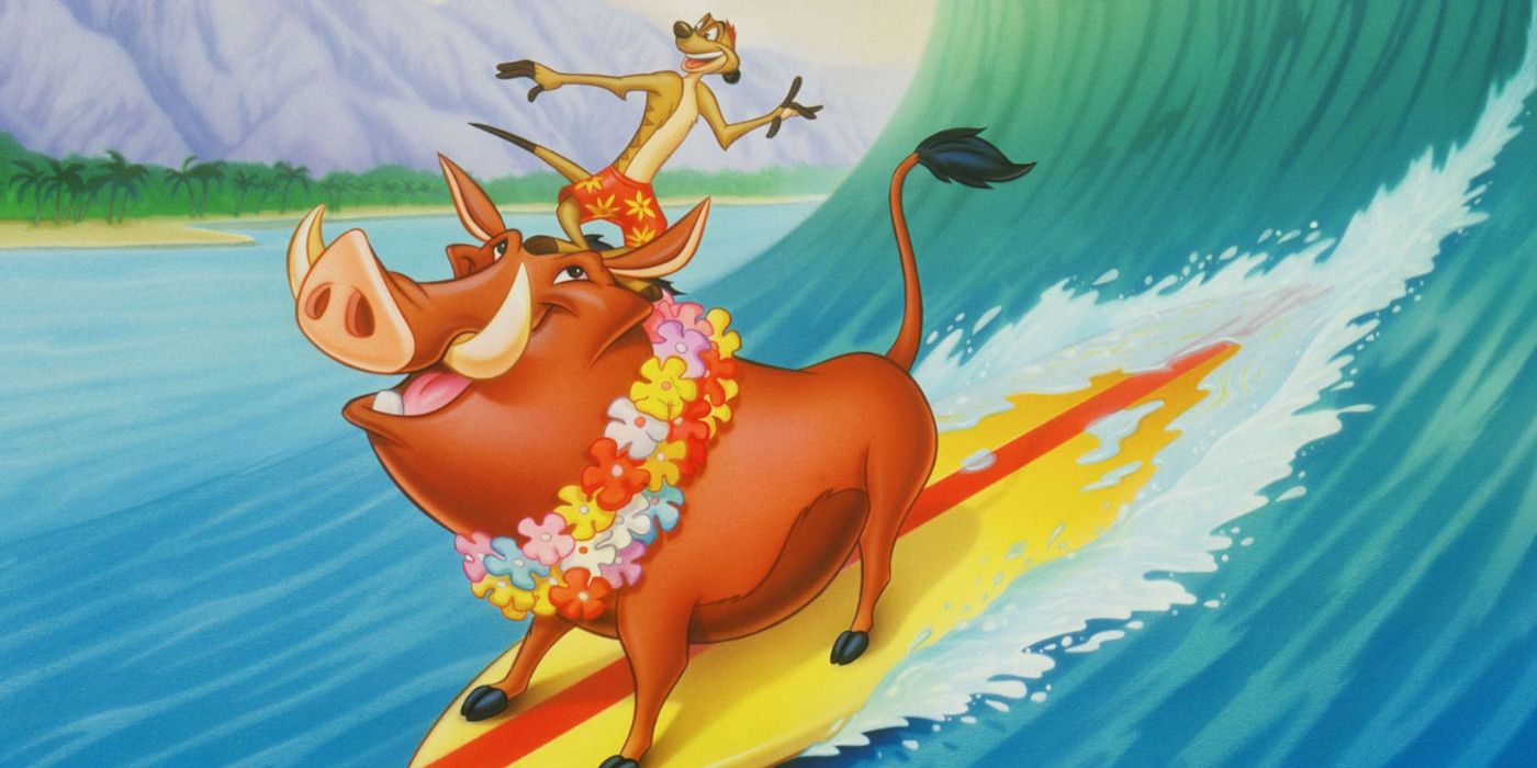 Timon and Pumbaa Surfing Timon and Pumbaa Series