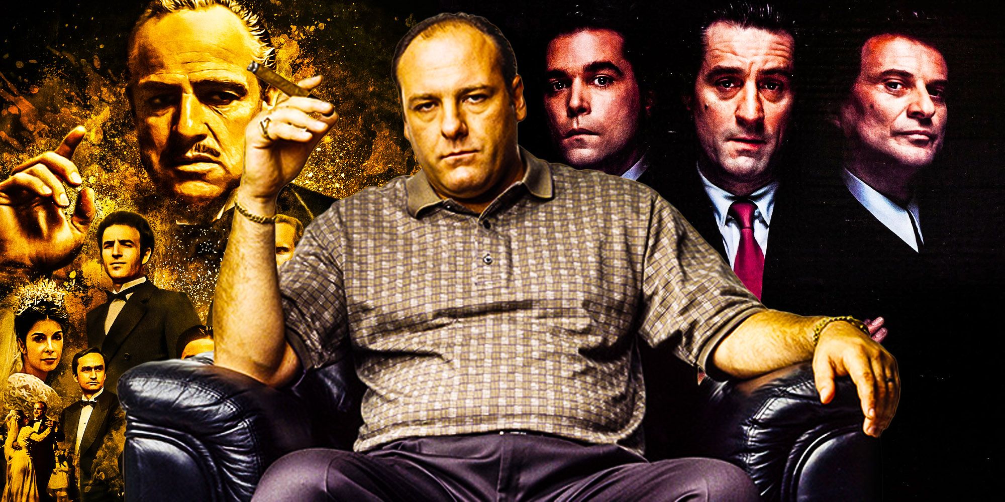 Tony Soprano owes more to the godfather than goodfellas