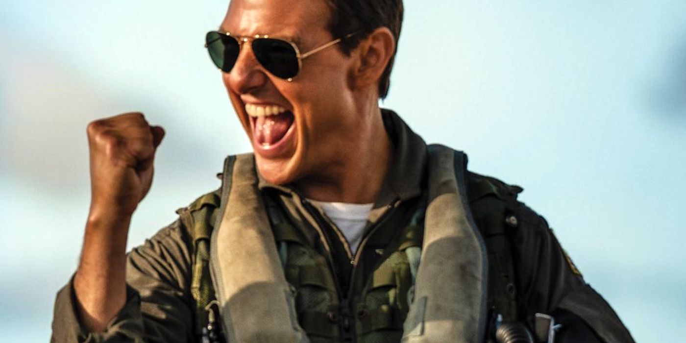 Tom Cruise in Top Gun Maverick