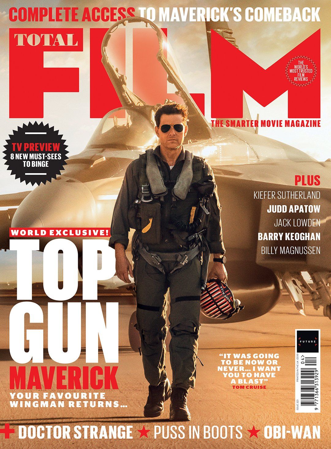 Top Gun Maverick Total Film Cover 2 Tom Cruise