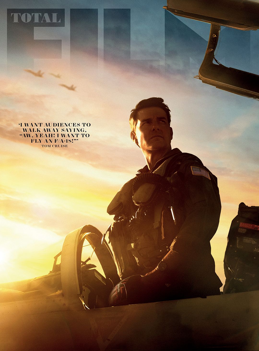 Top Gun Maverick Total Film Cover Tom Cruise