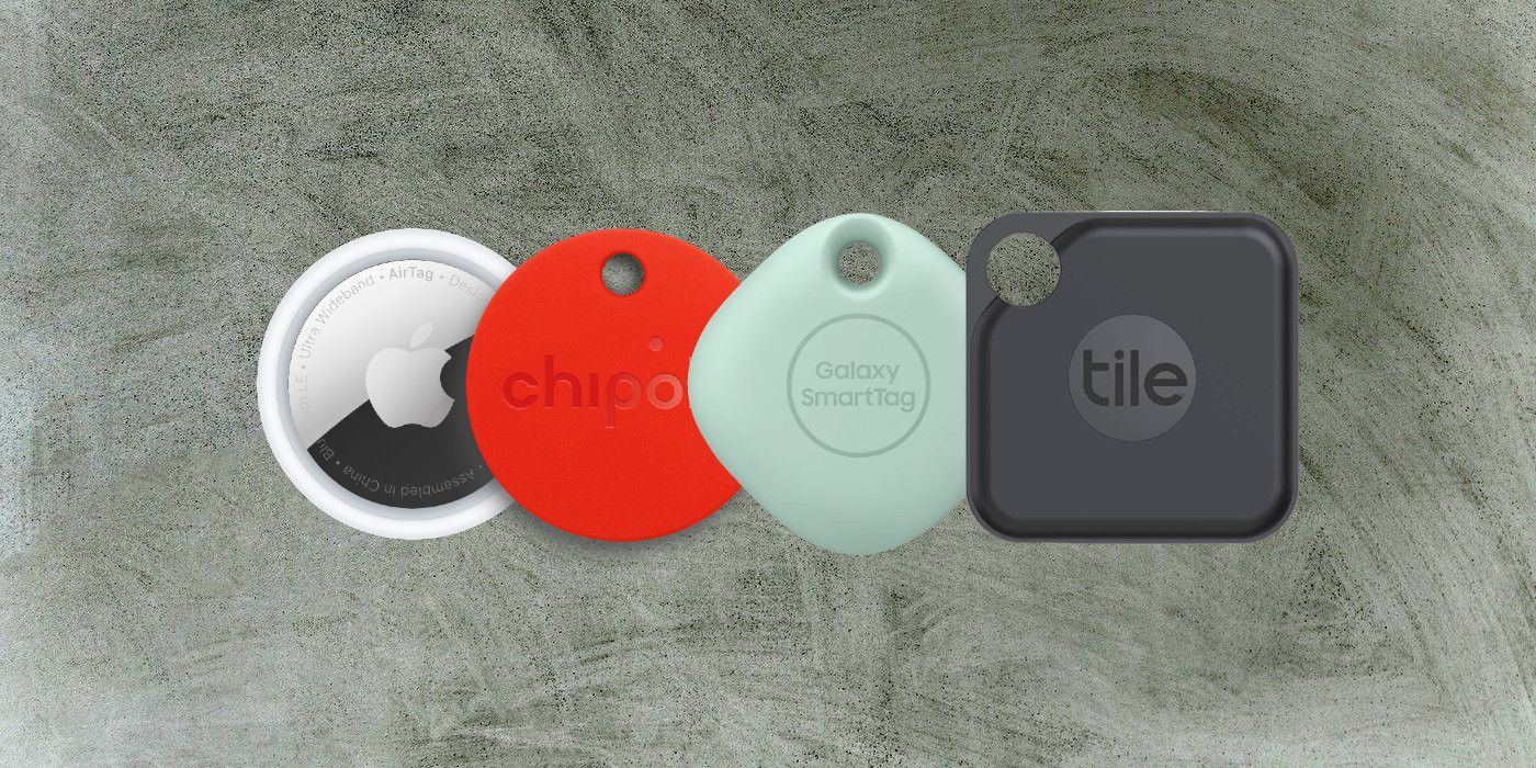 Trackers Airtag, Tile, Chipolo, Galaxy SmartTag