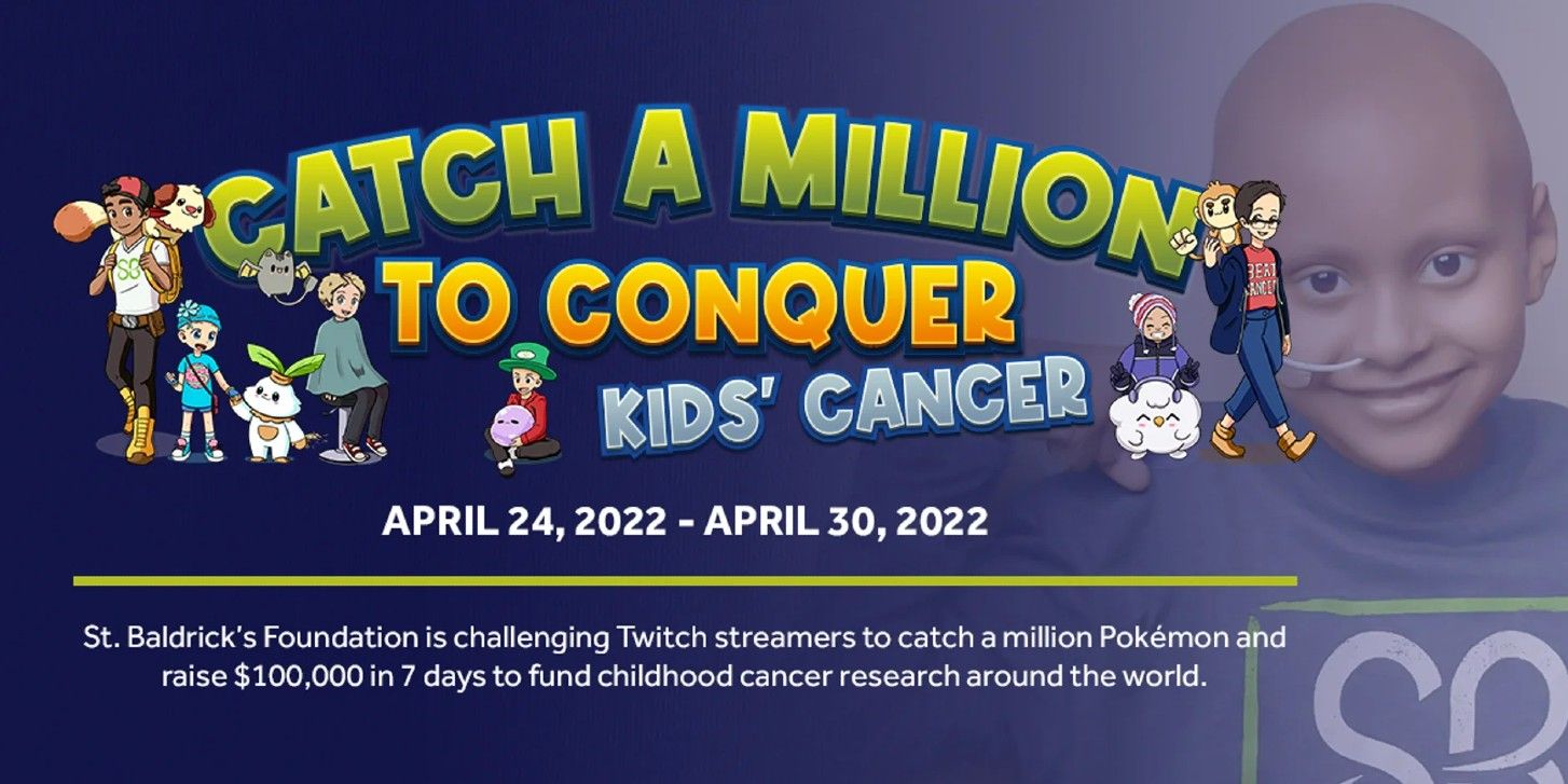 Twitch Streamers Invited To Catch 1 Million Pokémon For Charity