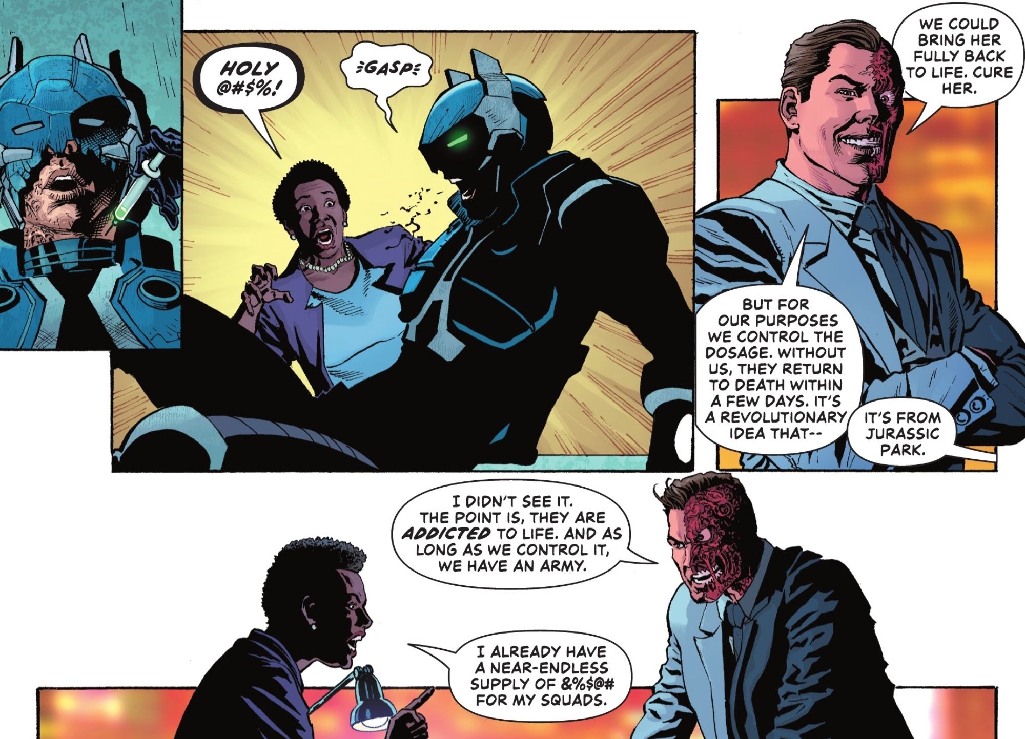 Two-Face-Pitching-Tast-Force-Z-To-Amanda-Waller