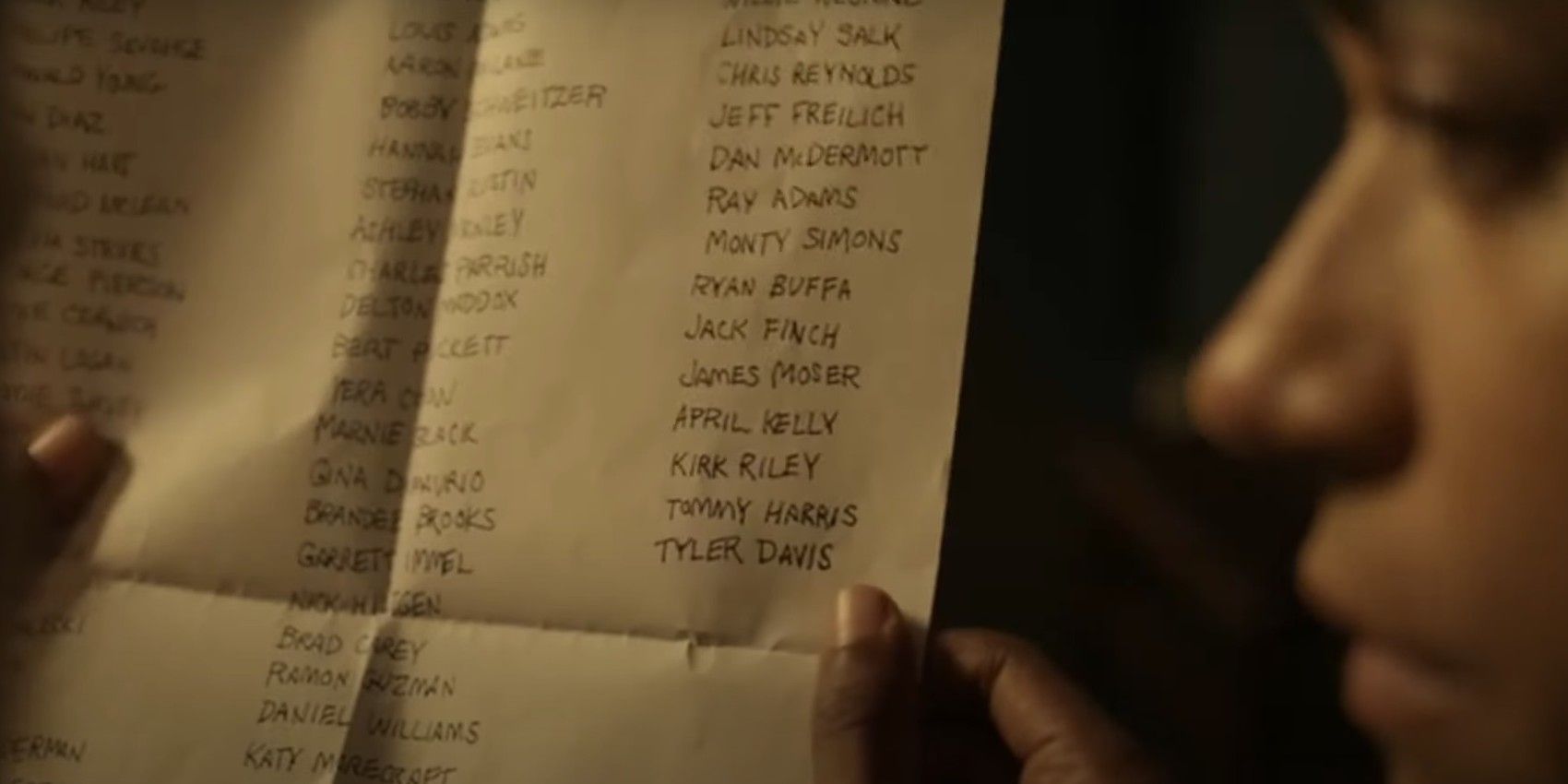 Tyler Davis name list Connie in Walking Dead
