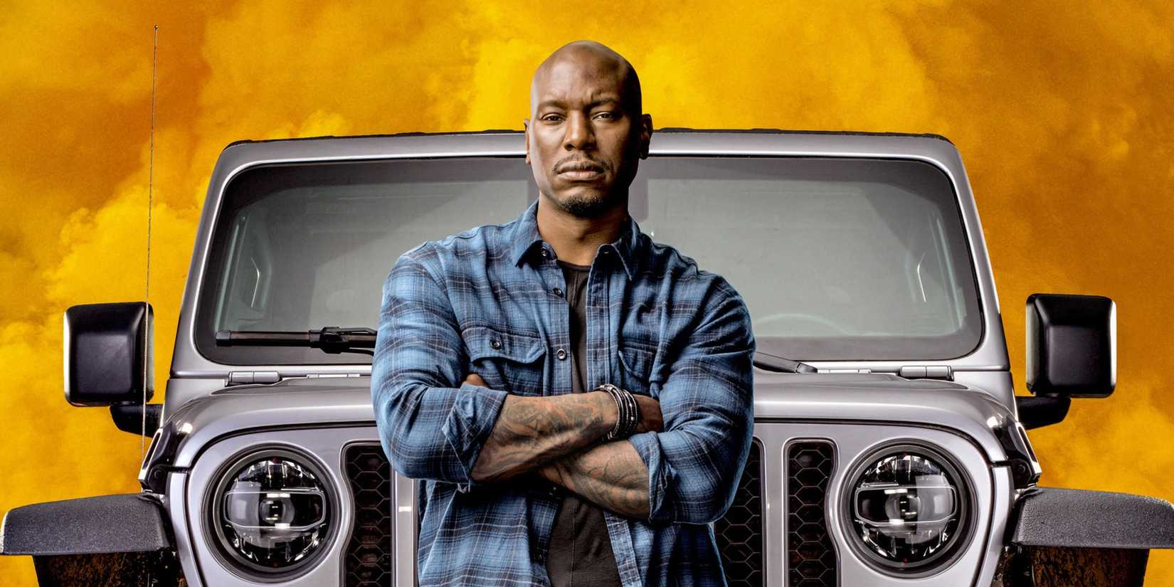 Tyrese Gibson Roman Pearce poster for Fast and Furious 9