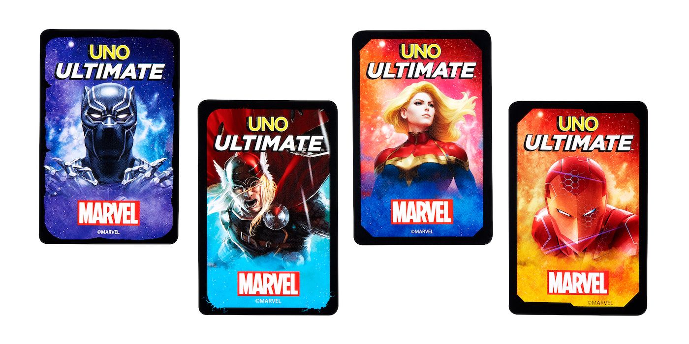 Marvel Heroes Become Foil Collectible Cards In New UNO Ultimate Game