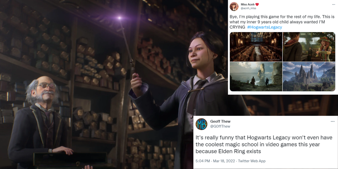 Hogwarts Legacy Gameplay gets mixed reactions on Twitter