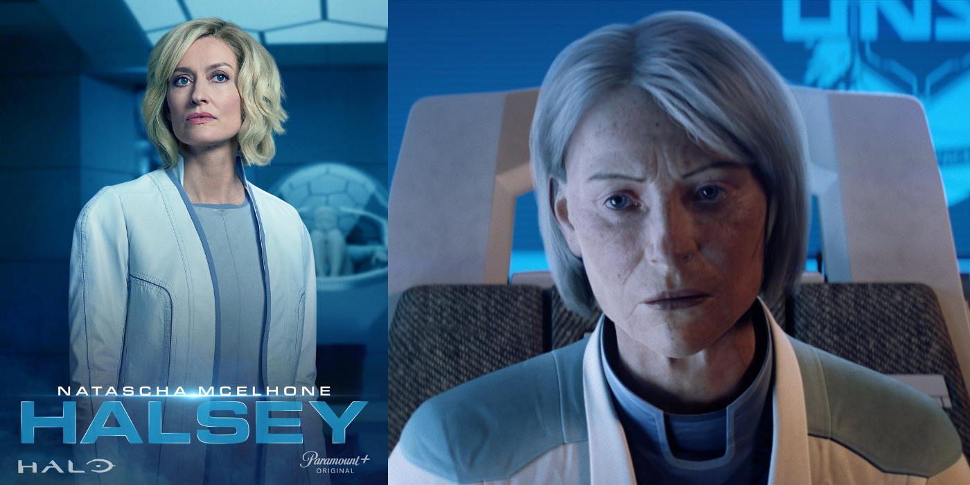 Dr Halsey in the Halo show and video game 