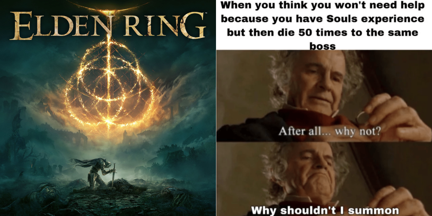 Memes from Elden Ring that show the game's difficulty