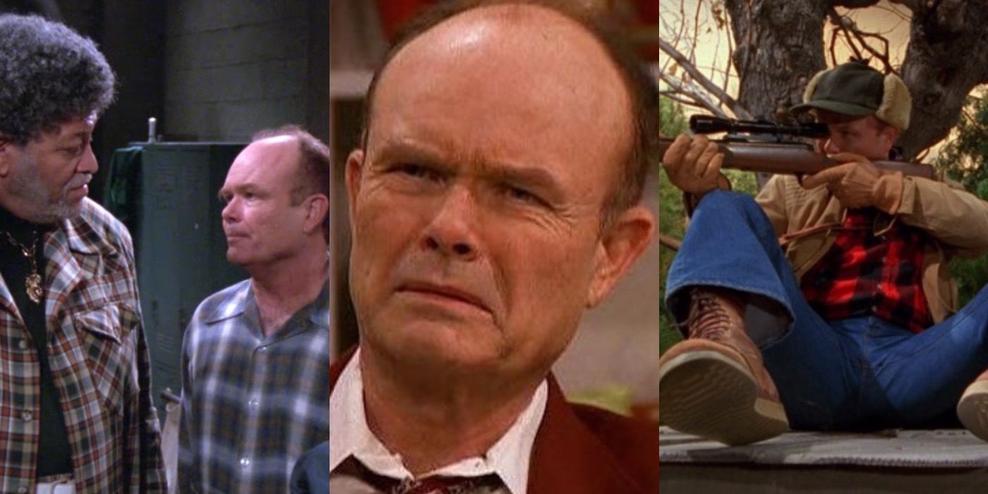Various stills of Red Forman from That 70s Show