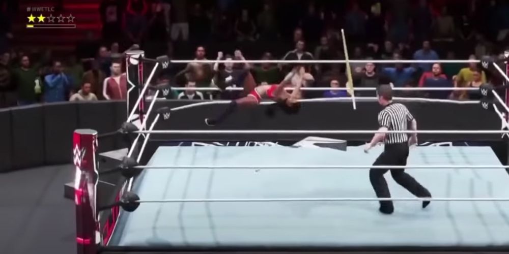 Haywire ring glitch in WWE 2K20