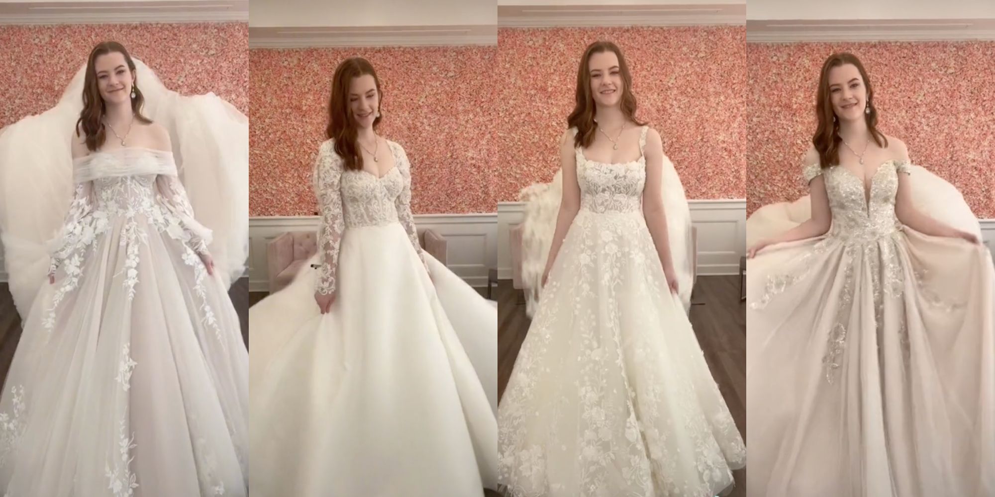 Wedding gowns inspired by Outlander on TikTok