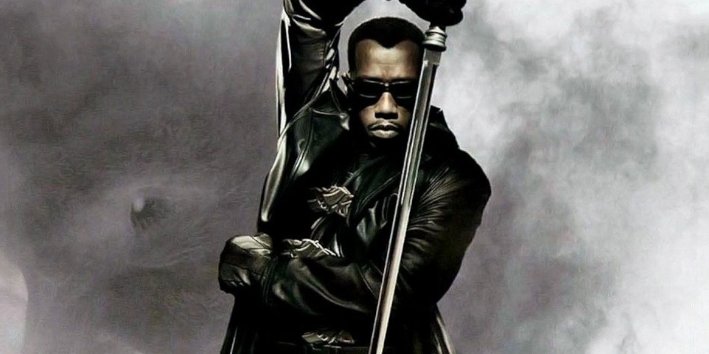 Wesley Snipes on the Poster for Blade II