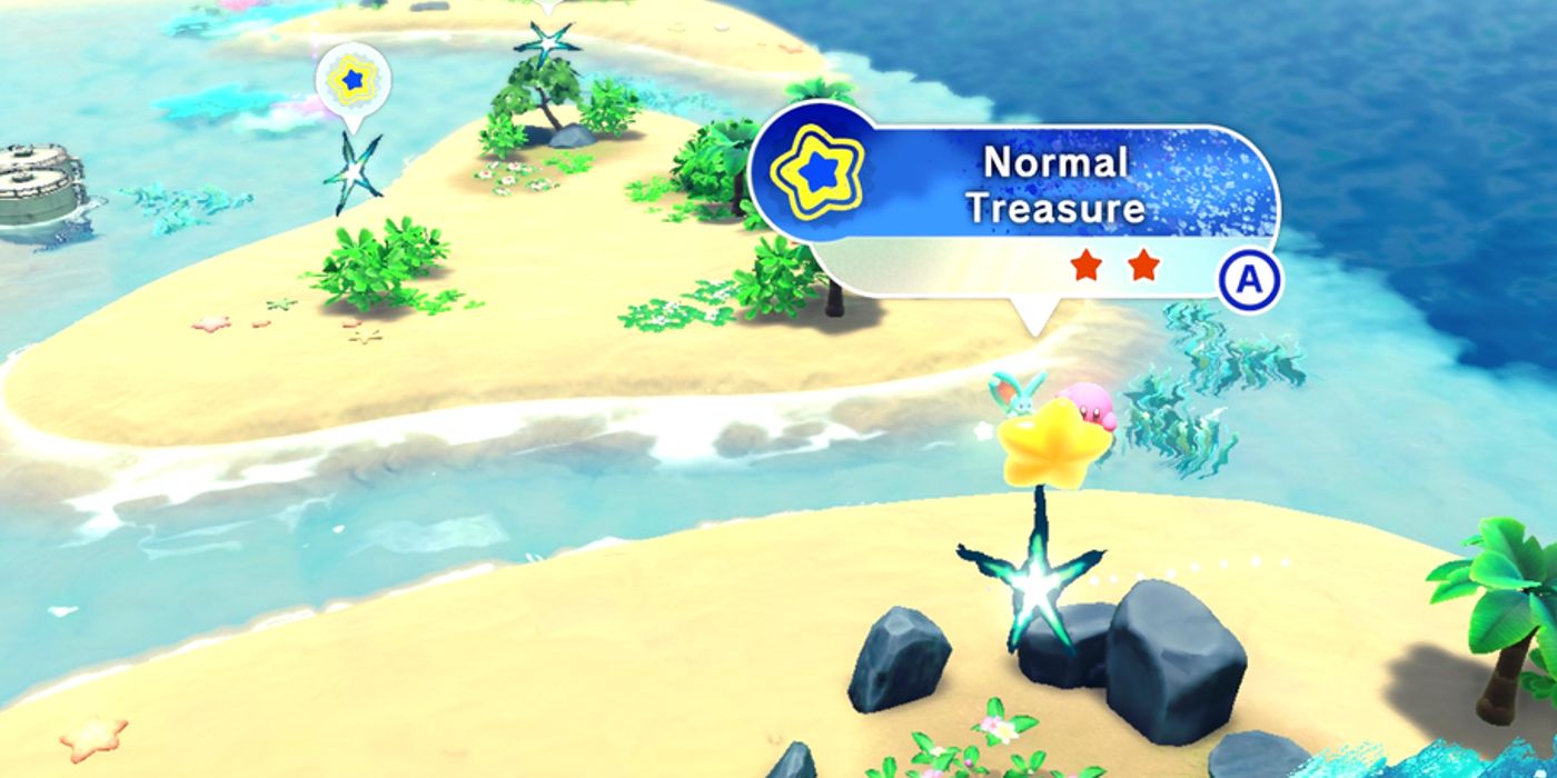 Where to Find Every Treasure Road in Kirby and the Forgotten Land Everbay Coast