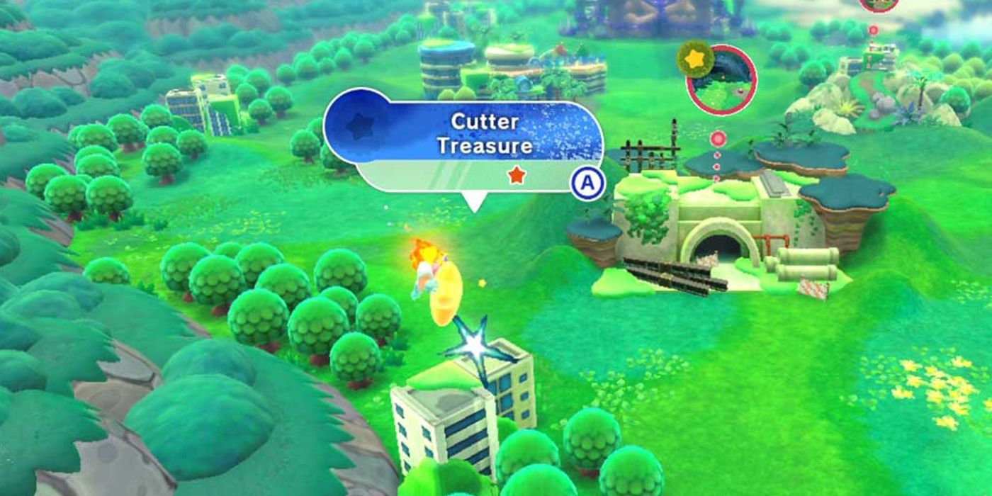 Where to Find Every Treasure Road in Kirby and the Forgotten Land Natural Plains
