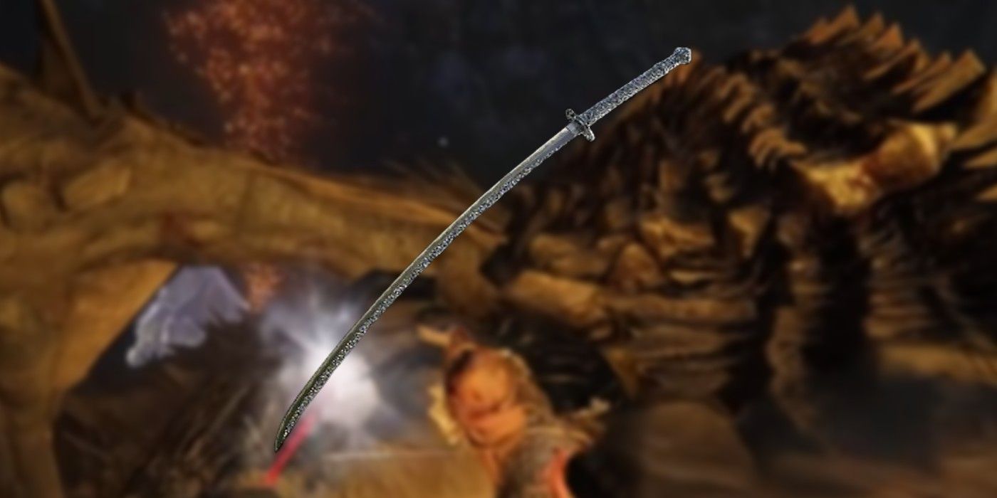 The Moonveil Katana in Elden Ring