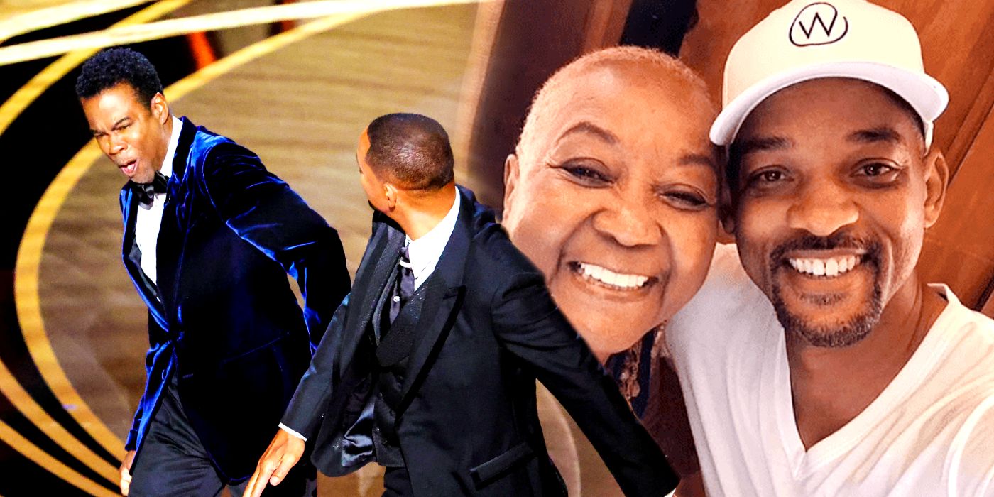 Will Smith with mom/ Oscars slap