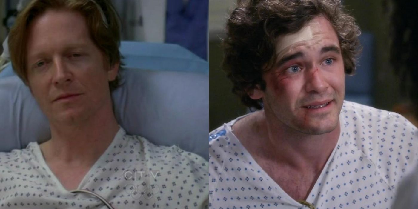 Two patients who played bad guys in Grey's Anatomy