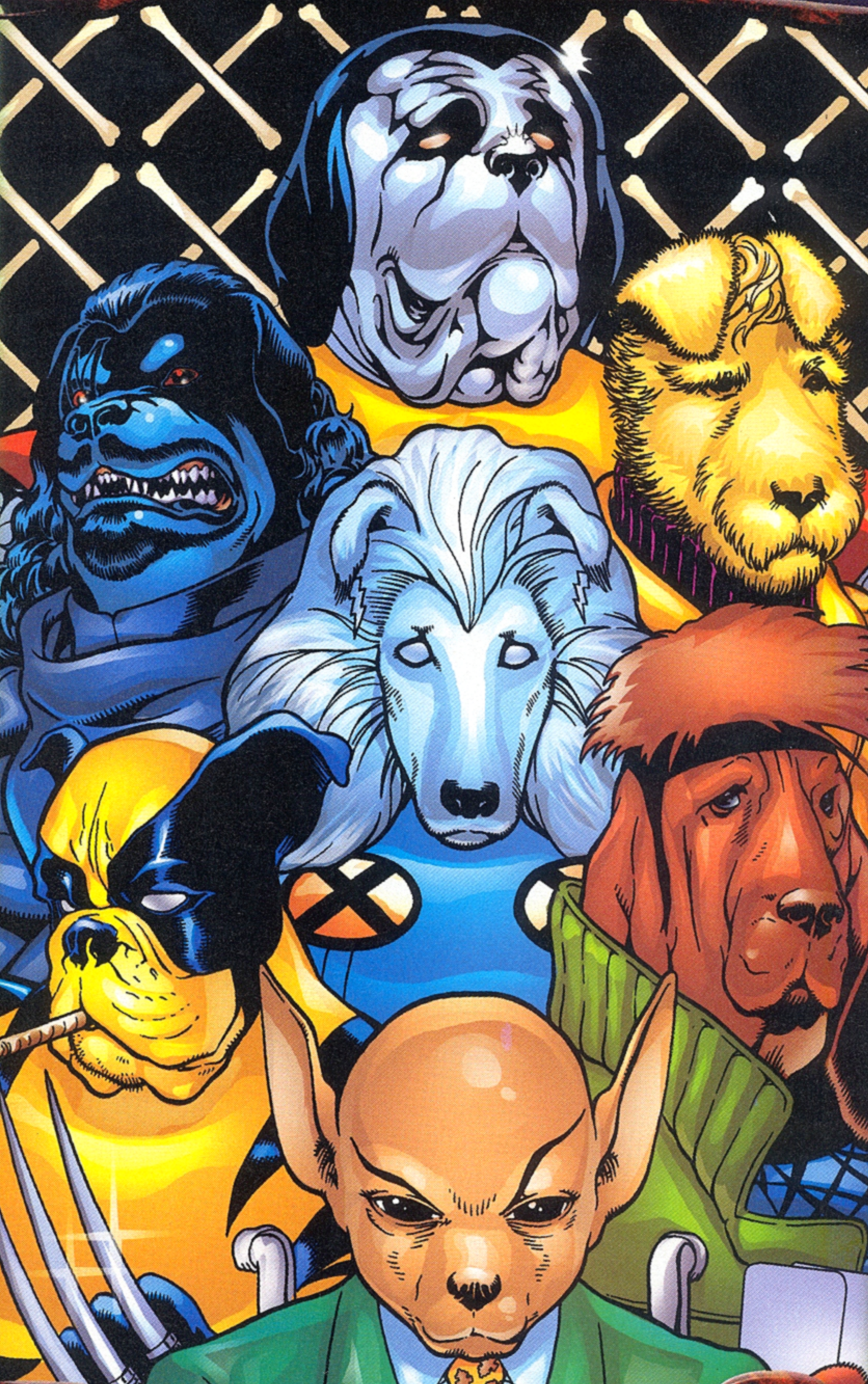 X-Men’s Official Dog Team Are Marvel’s Best Variants