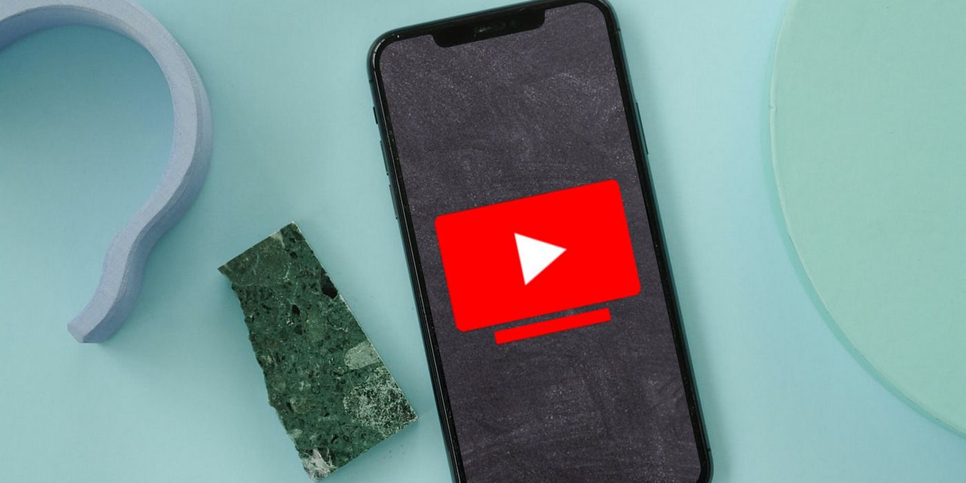 YouTube TV logo on iPhone 11