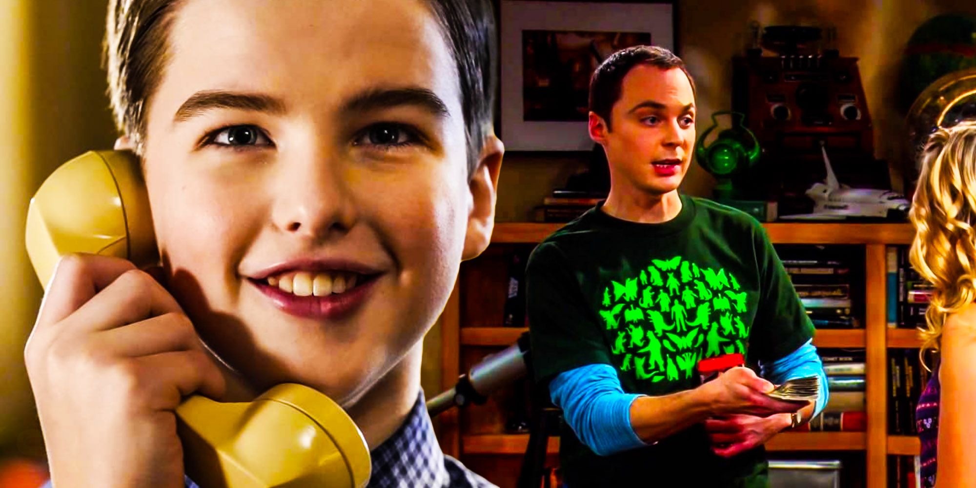 El joven Sheldon explica cómo Sheldon es secretamente rico en la teoría del Big Bang