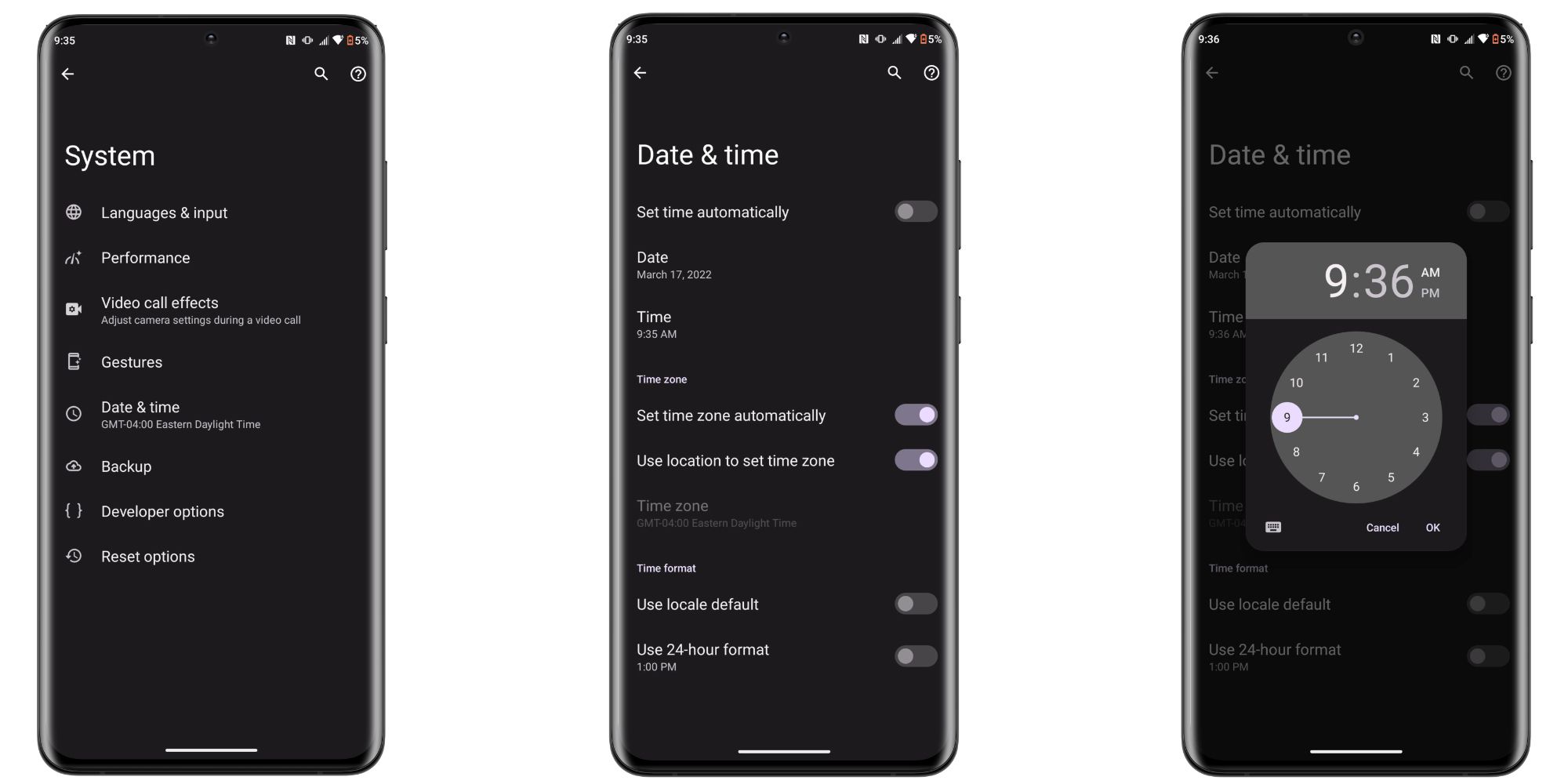how to change phone screen time