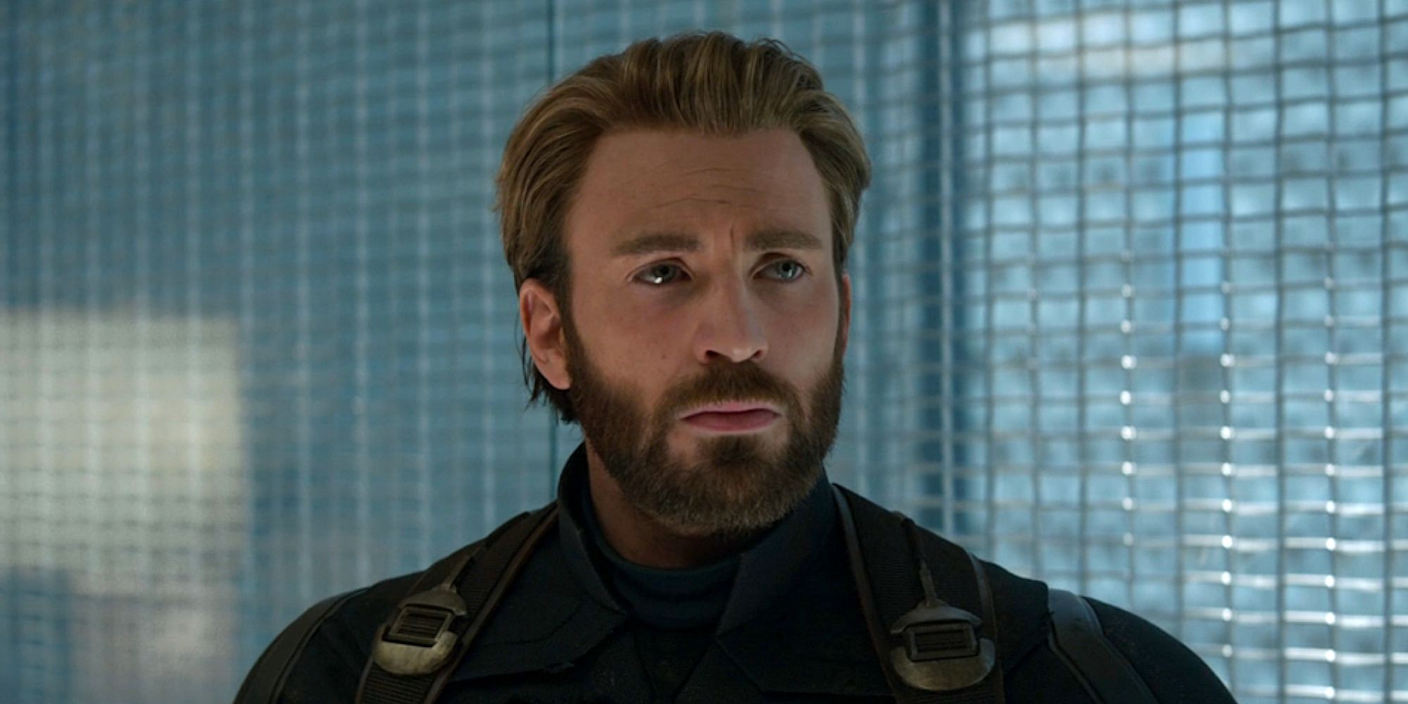 Chris Evans as Steve Rogers in Avengers Infinity War