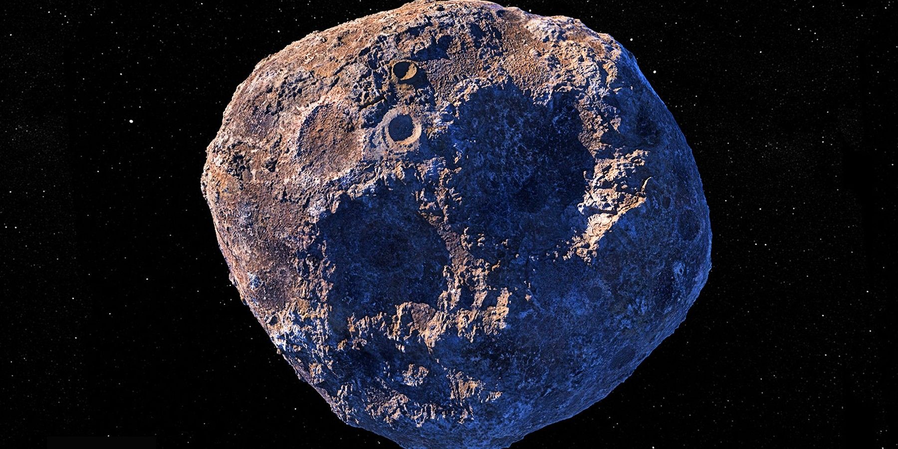 NASA Psyche Asteroid Illustration