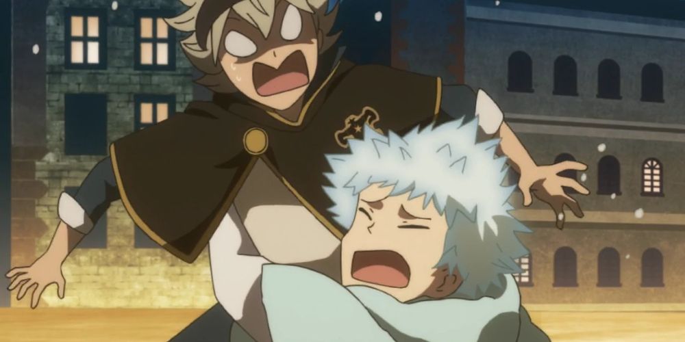black clover0Rill pleads with Asta