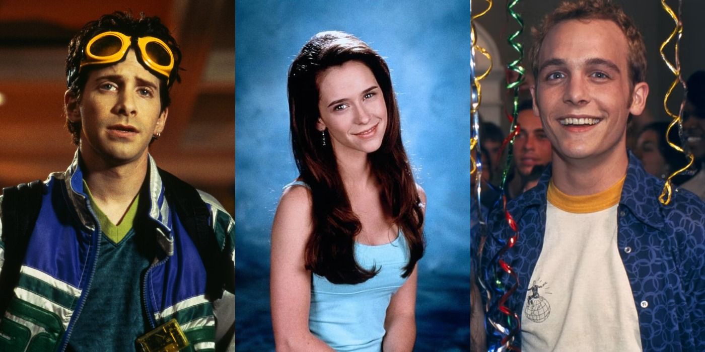 Collage of Preston, Kenny, and Amanda in Can't Hardly Wait.