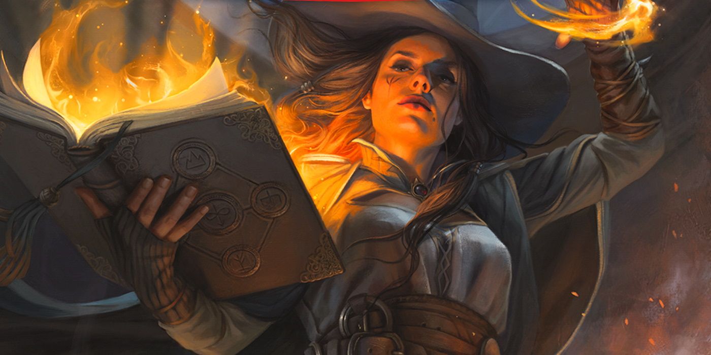 Tasha prepares to cast a spell