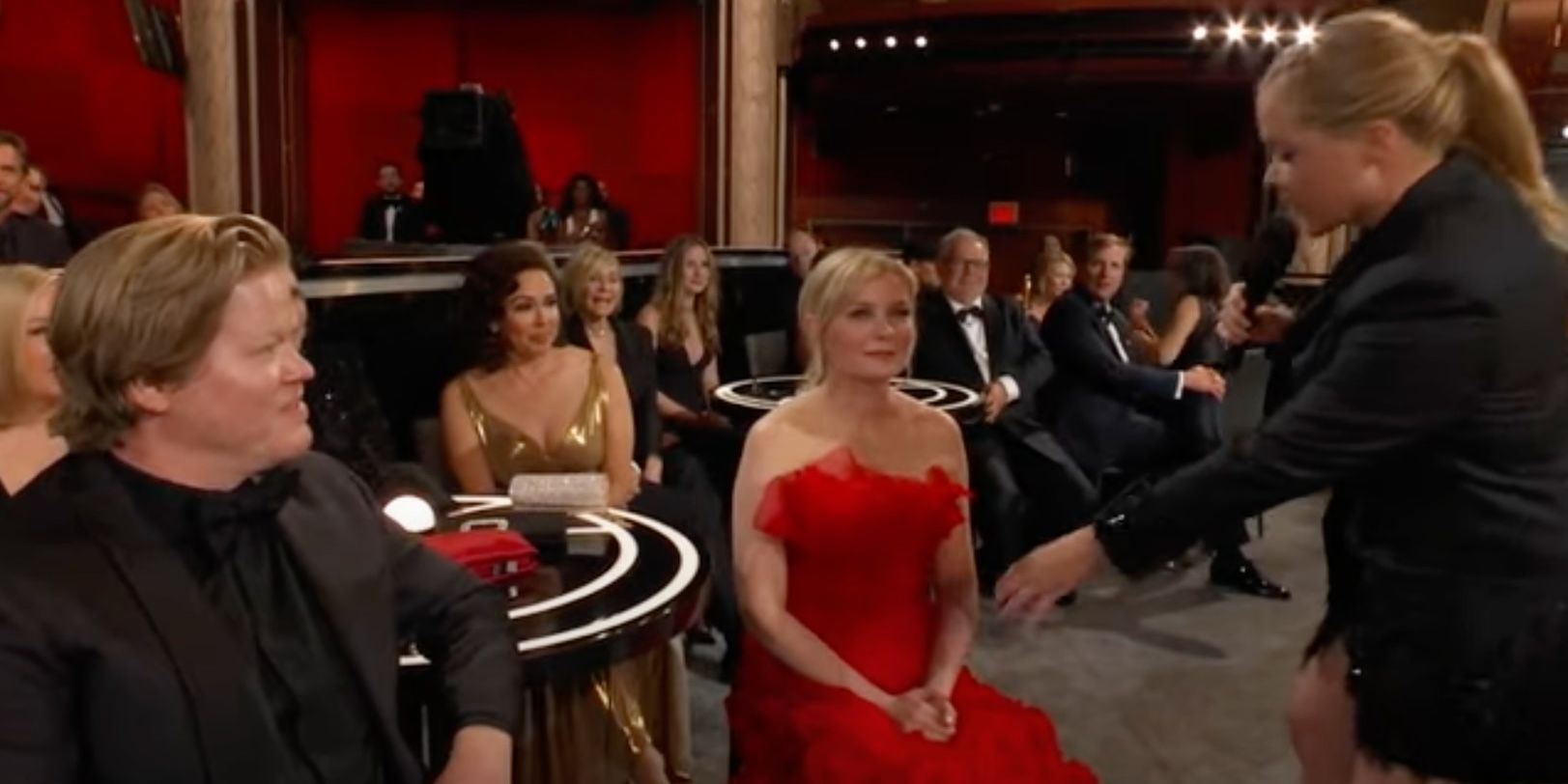 dunst and Schumer at oscars