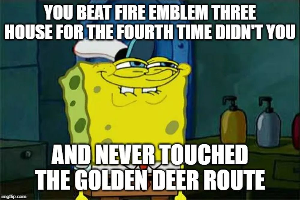 fire emblem golden deer meme