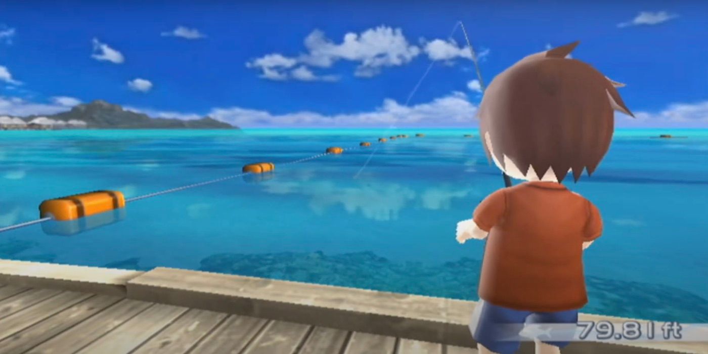 A screenshot from the game Fishing Resort