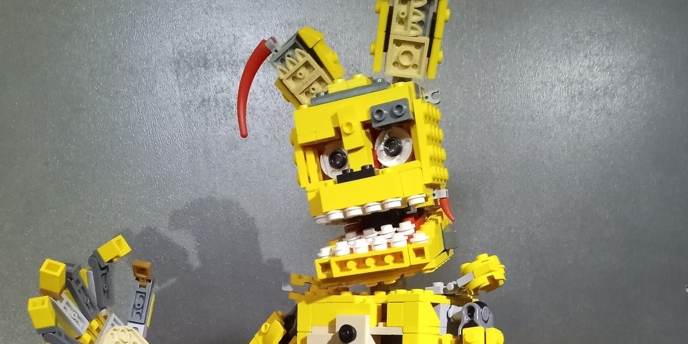 Spring Bonnie (Springtrap) animatronic from Five Nights at Freddy's 3.