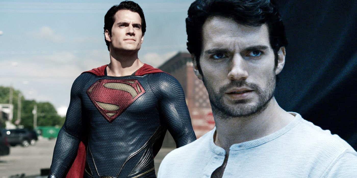 Henry Cavill in Man of Steel as Superman and Clark Kent