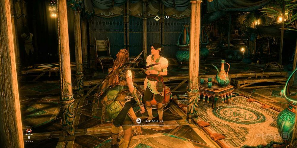 Aloy meets Alva in Horizon Forbidden West