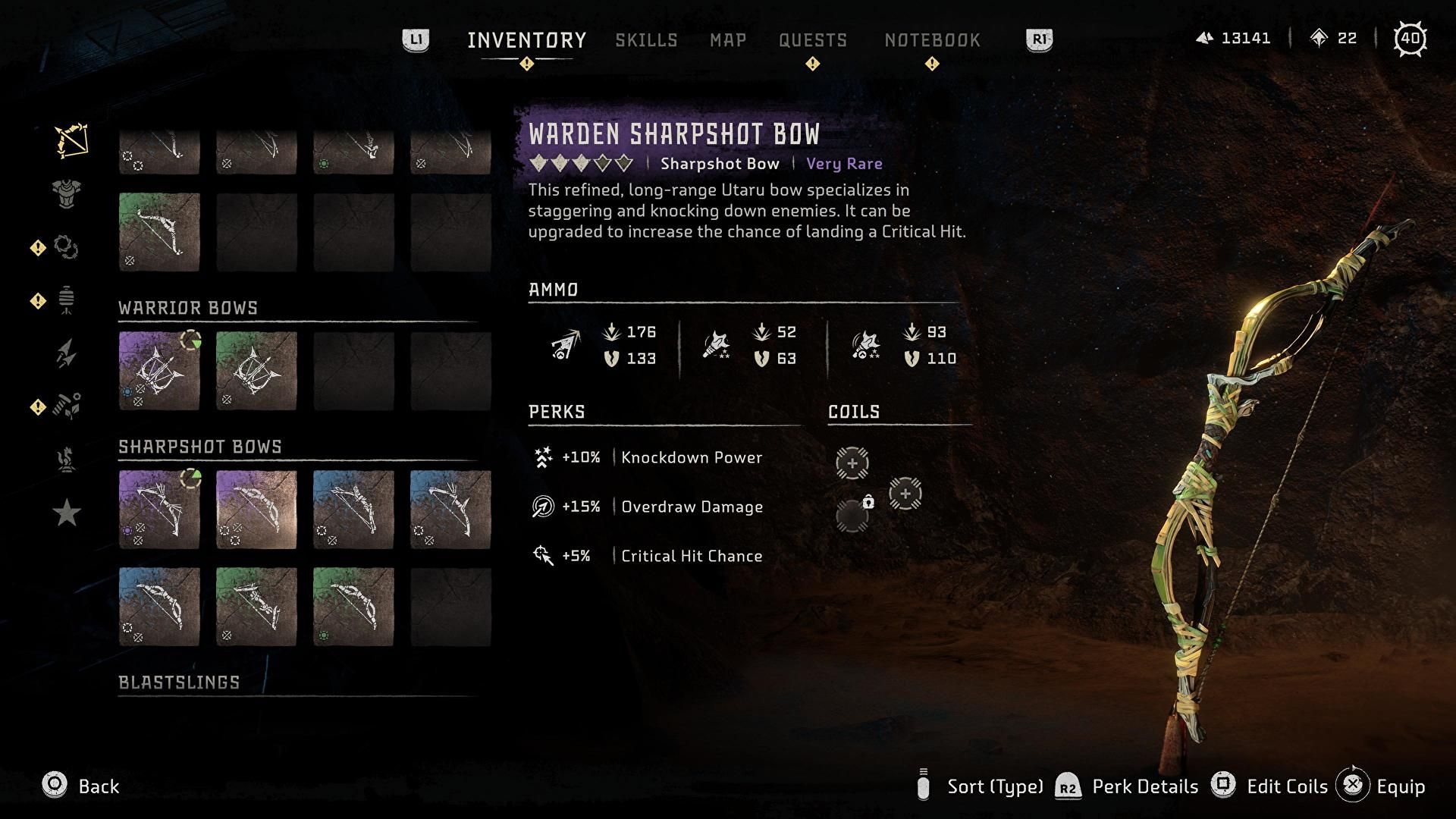 horizon forbidden west best weapons 4