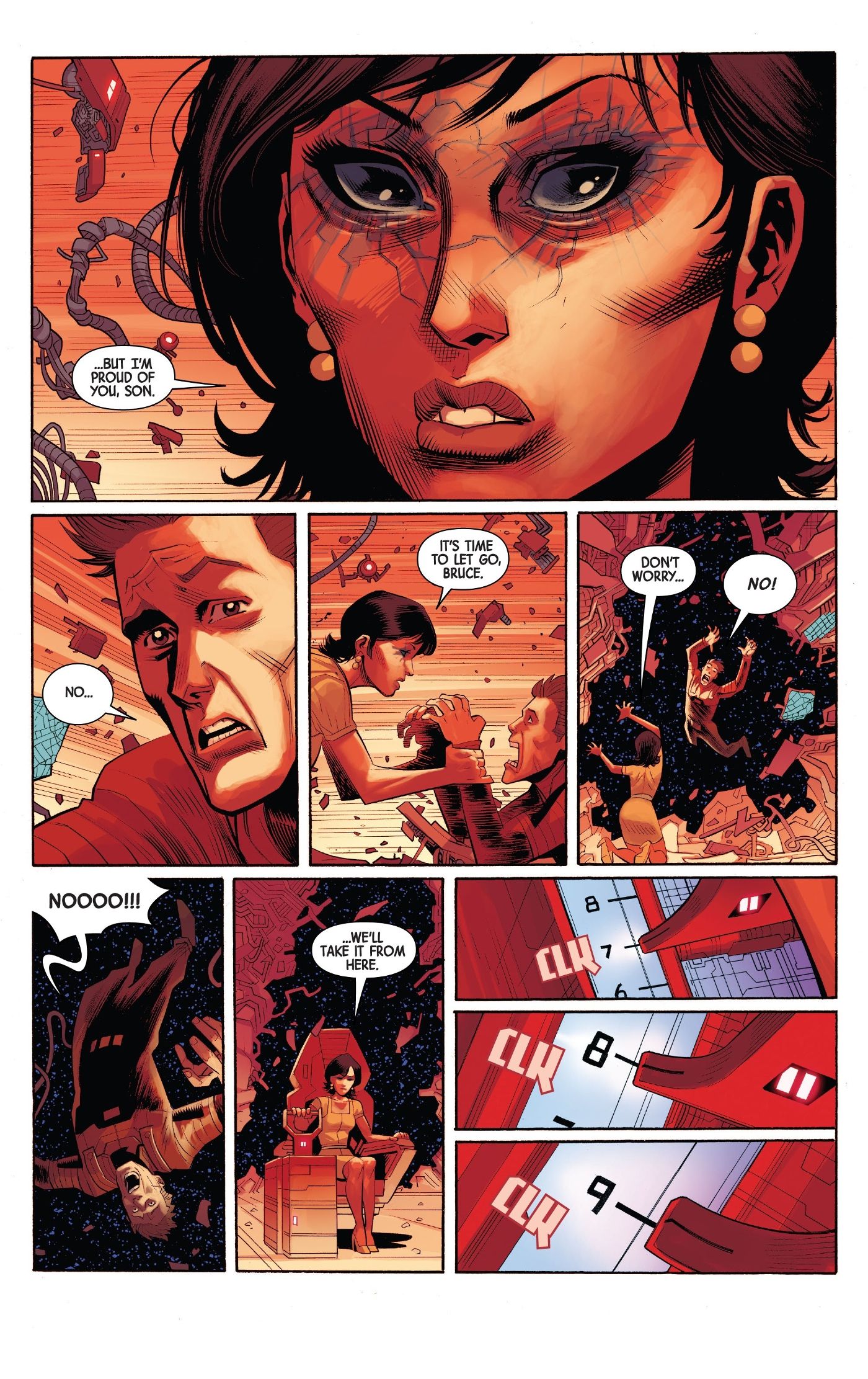 Brian Banner in the form of Betty Ross with Bruce Banner