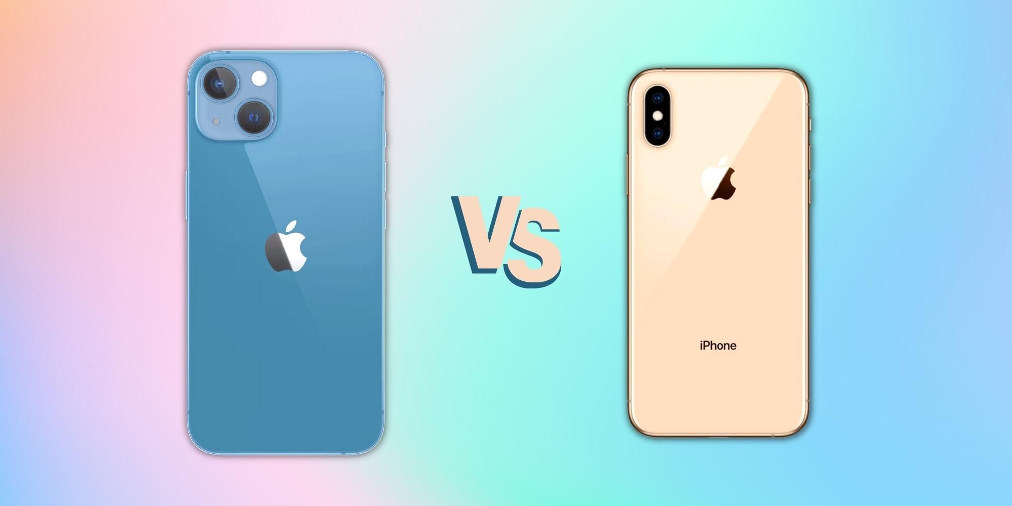 iPhone 13 vs iPhone X comparison
