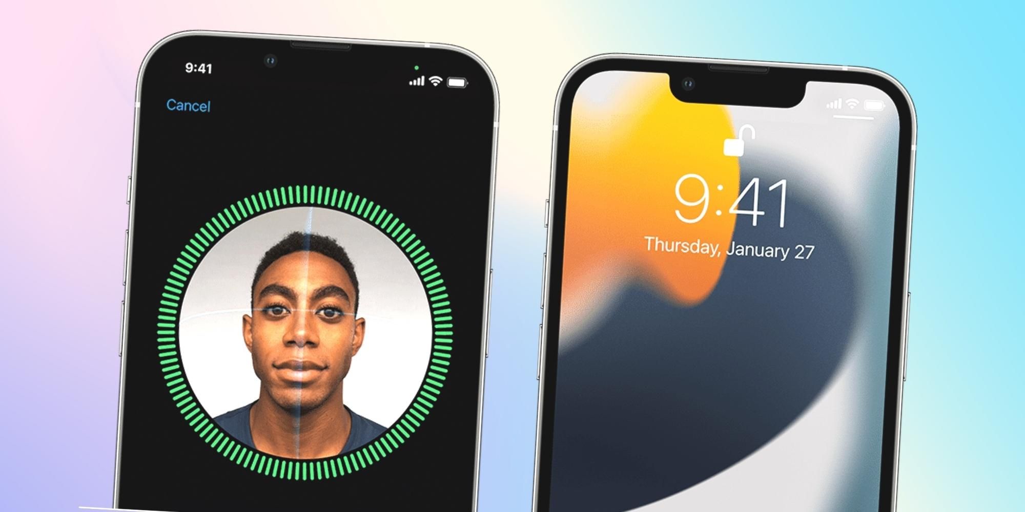 iPhone with Face ID