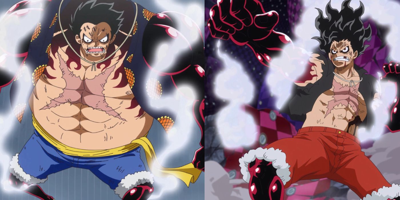 One Piece: All Of Luffy's Gears, Ranked By Strength